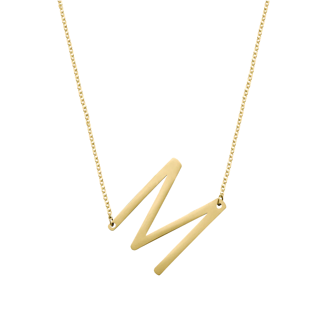 Statement Initial Necklace