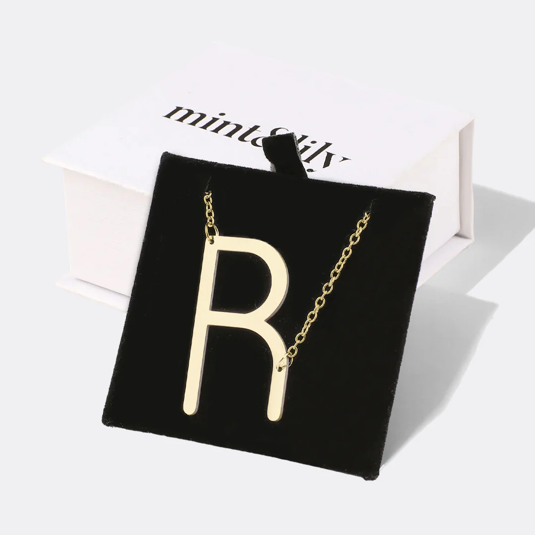 Statement Initial Necklace
