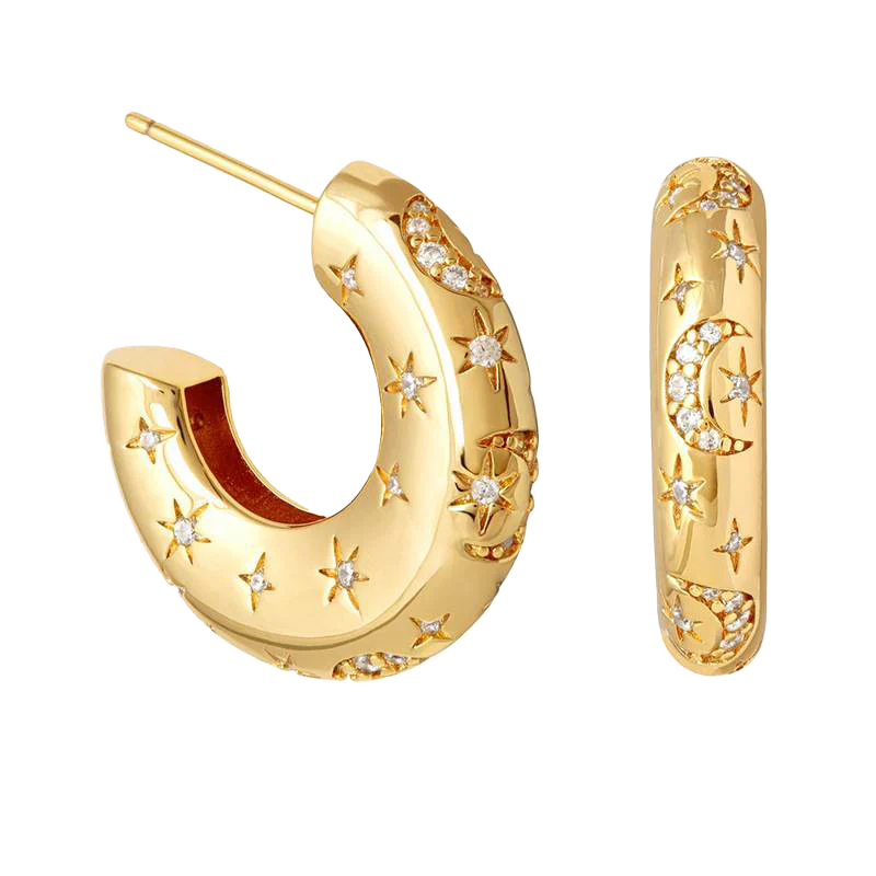 Moon and Stars Dome Hoops