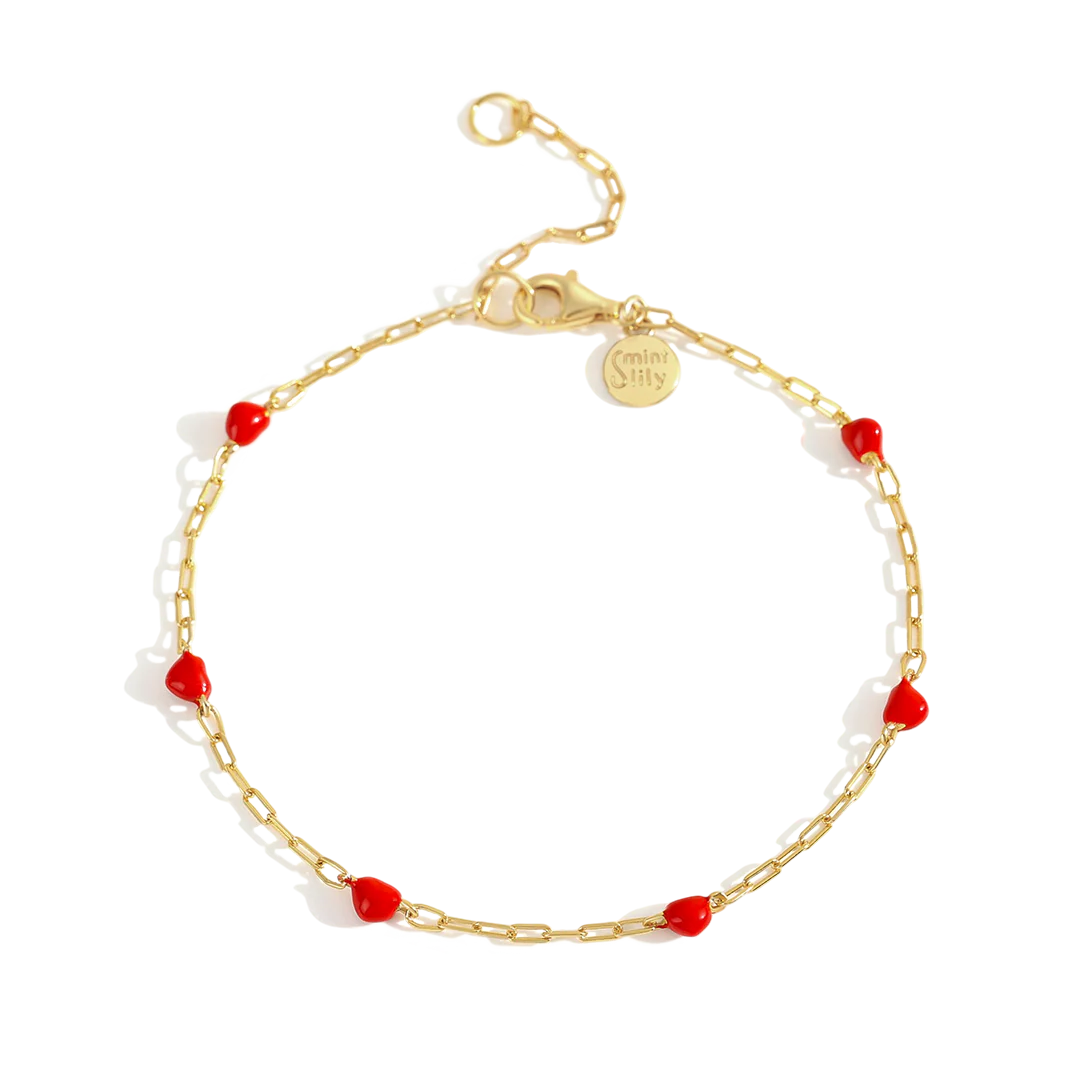 Mon Amour Heart Bracelet