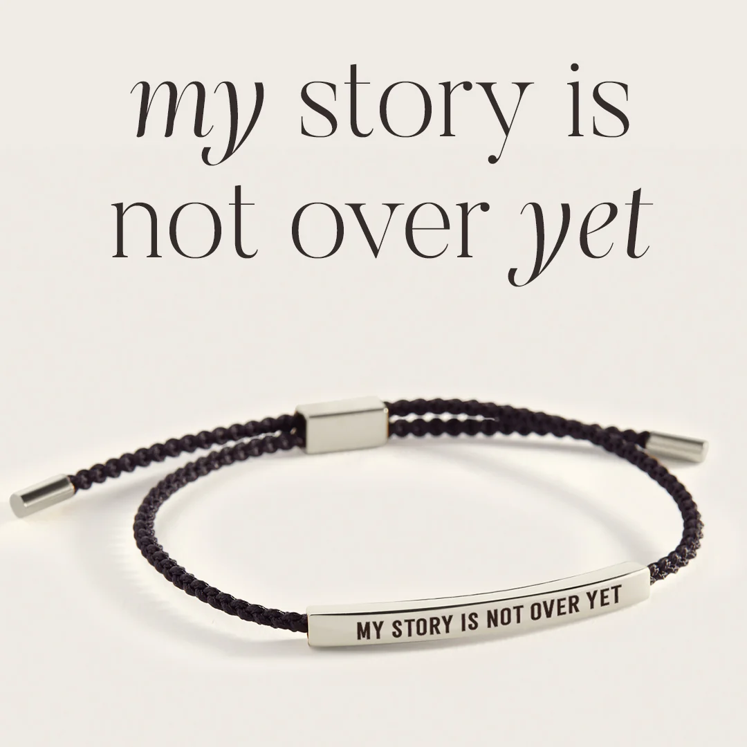 My Story Is Not Over Yet Inspire Bracelet