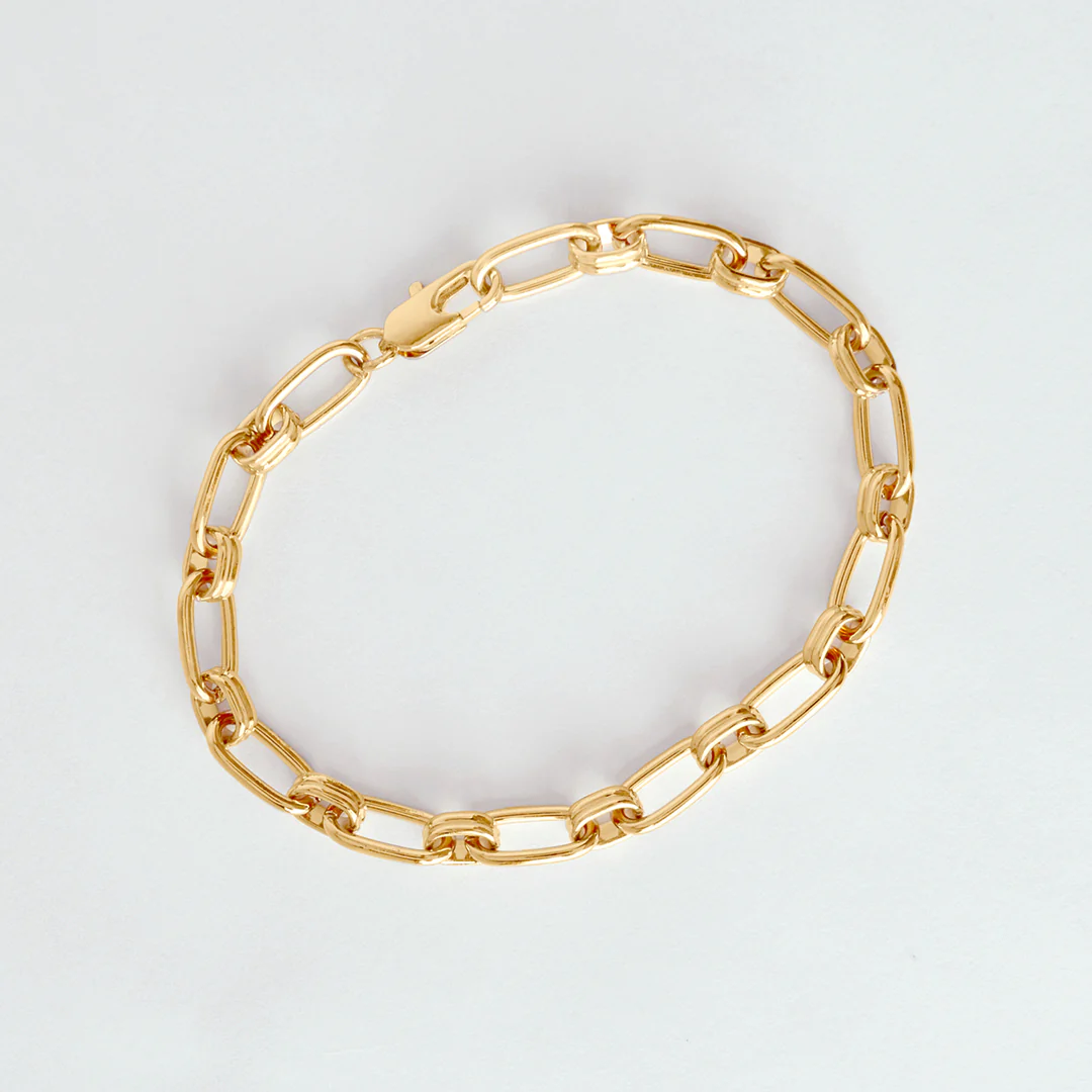 Chunky Paperclip Chain Bracelet