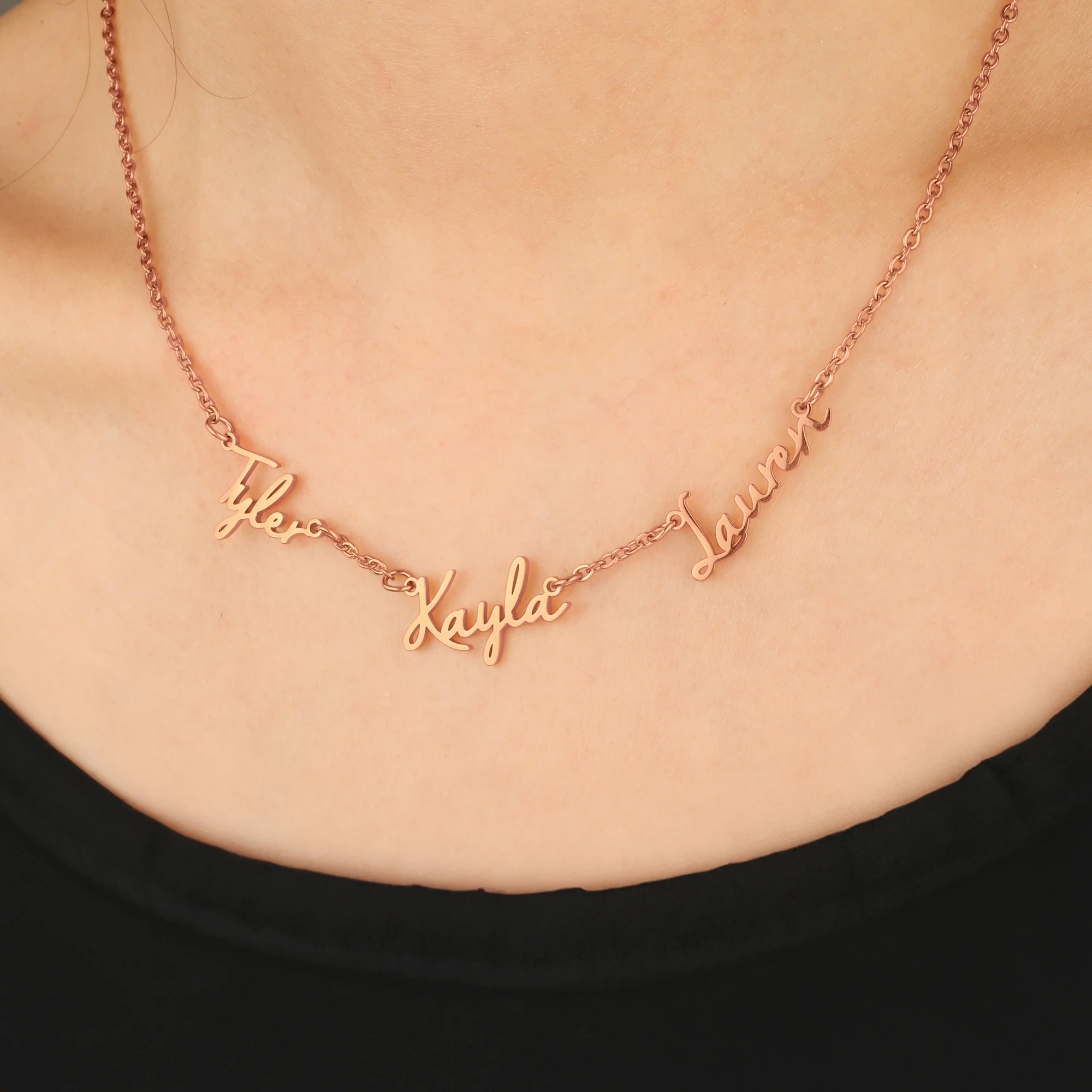 Fairy Multiple Name Necklace | Add Up to 4 Names