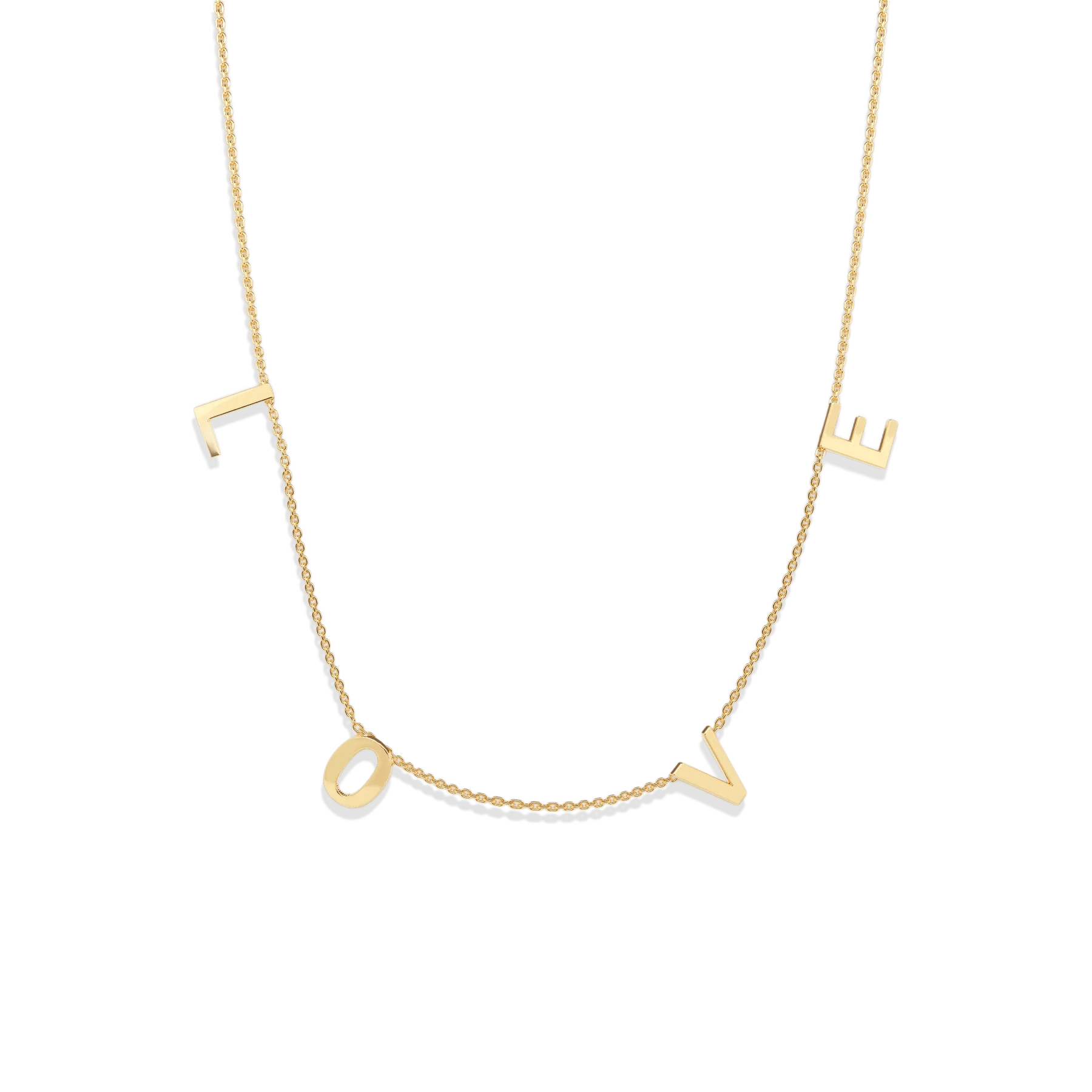 The LOVE Letter Necklace