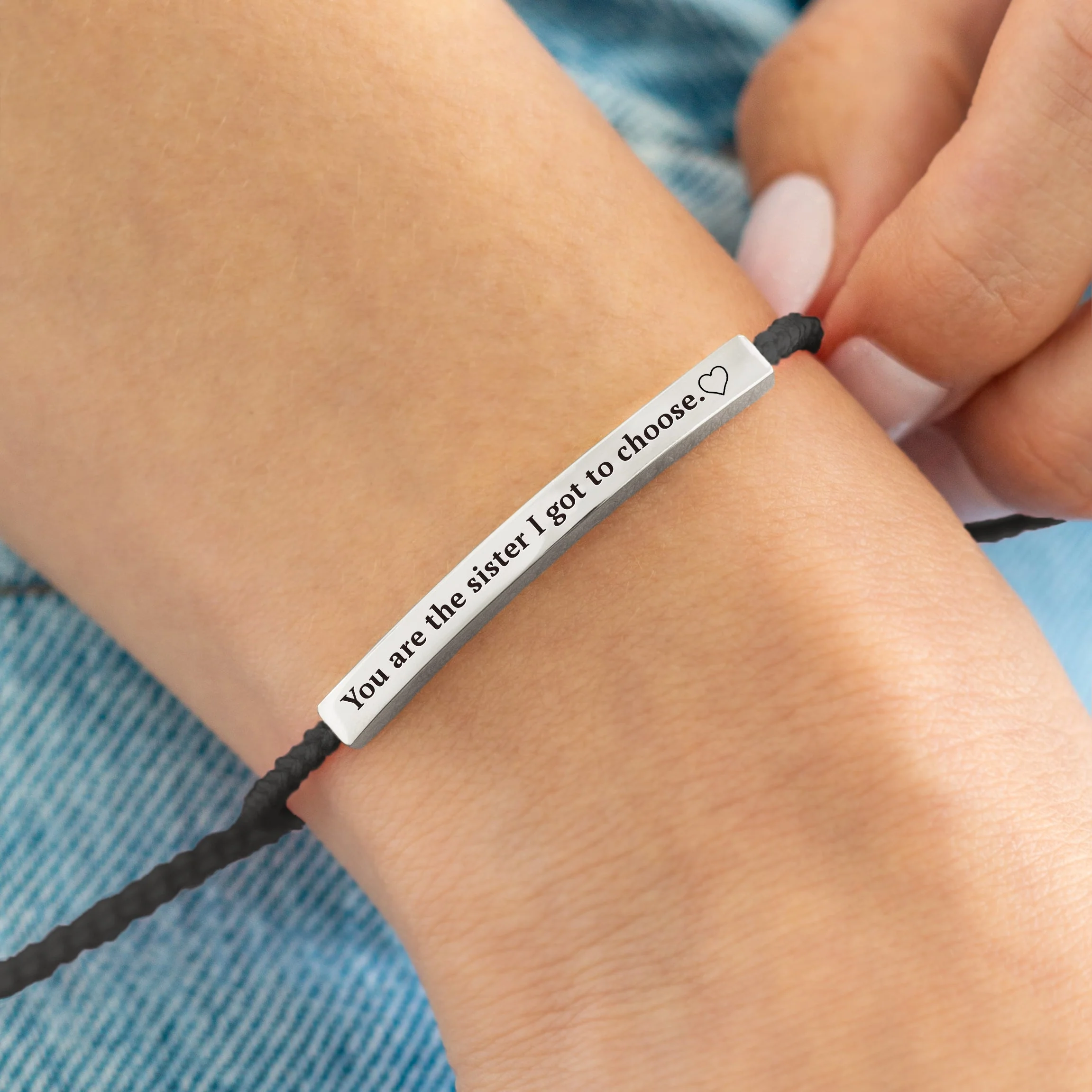 You are the Sister I got to Choose Inspire Bracelet