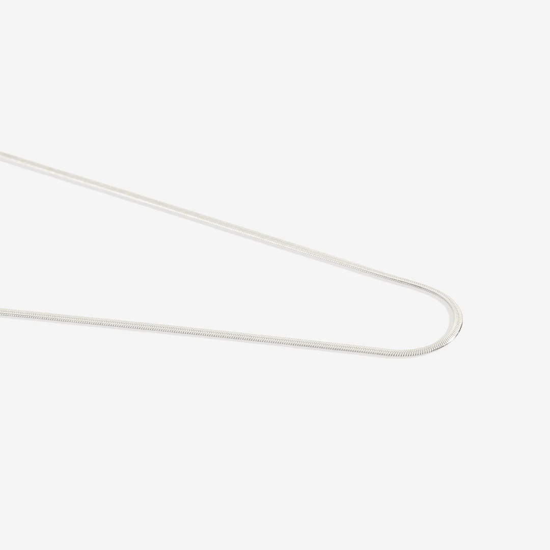 Dainty Herringbone Chain Necklace