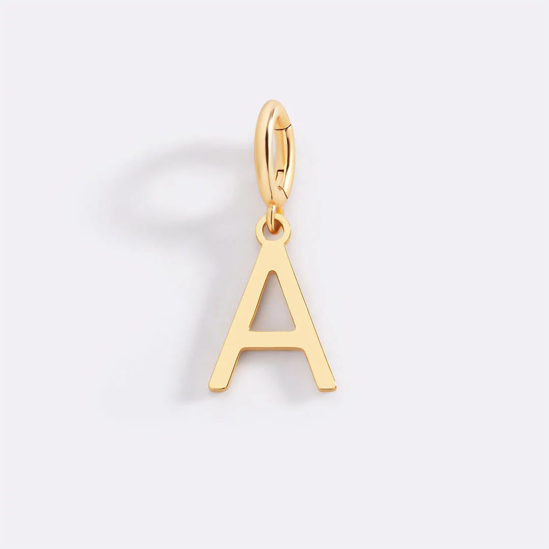 Minimalist Initial Charm