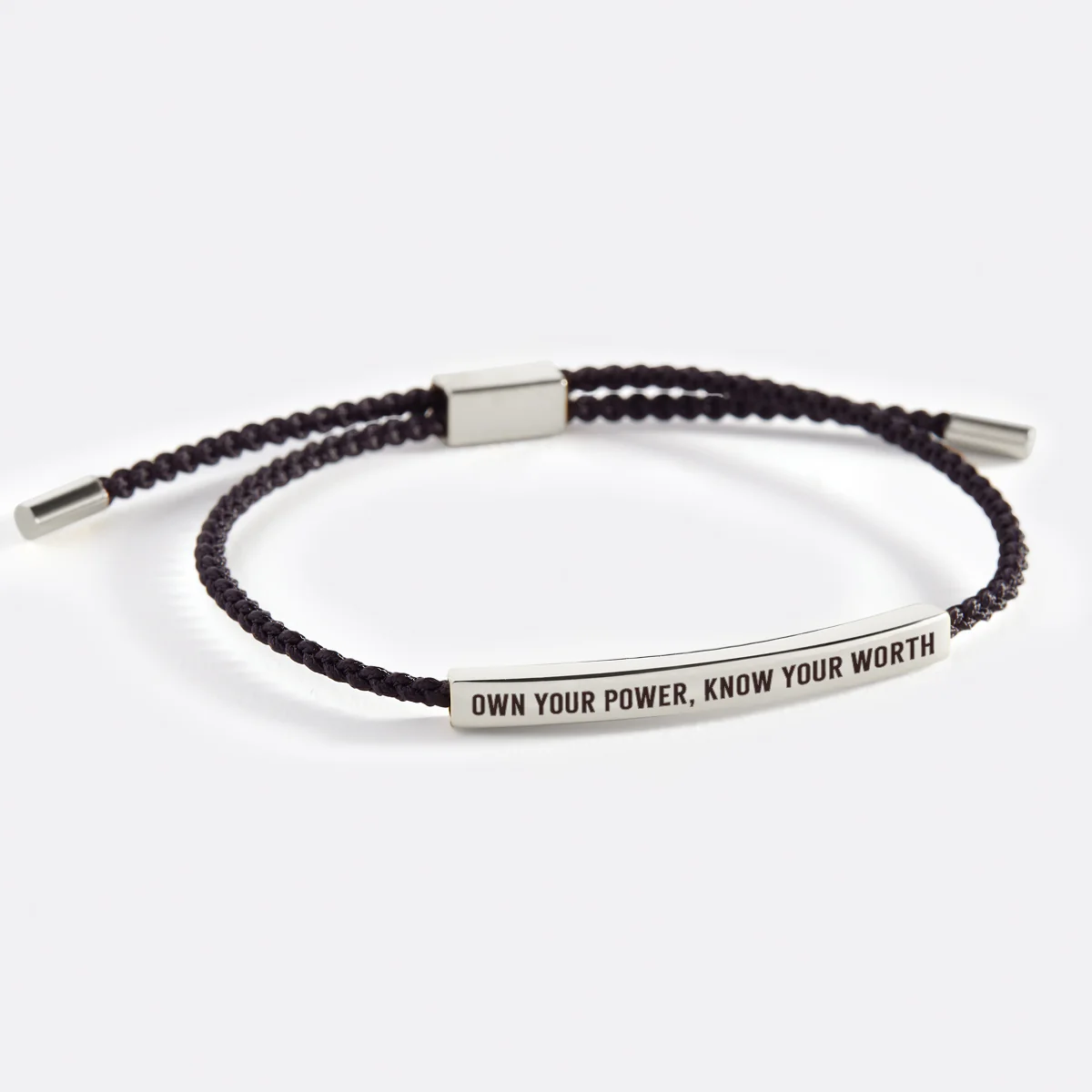 Own Your Power, Know Your Worth Inspire Bracelet