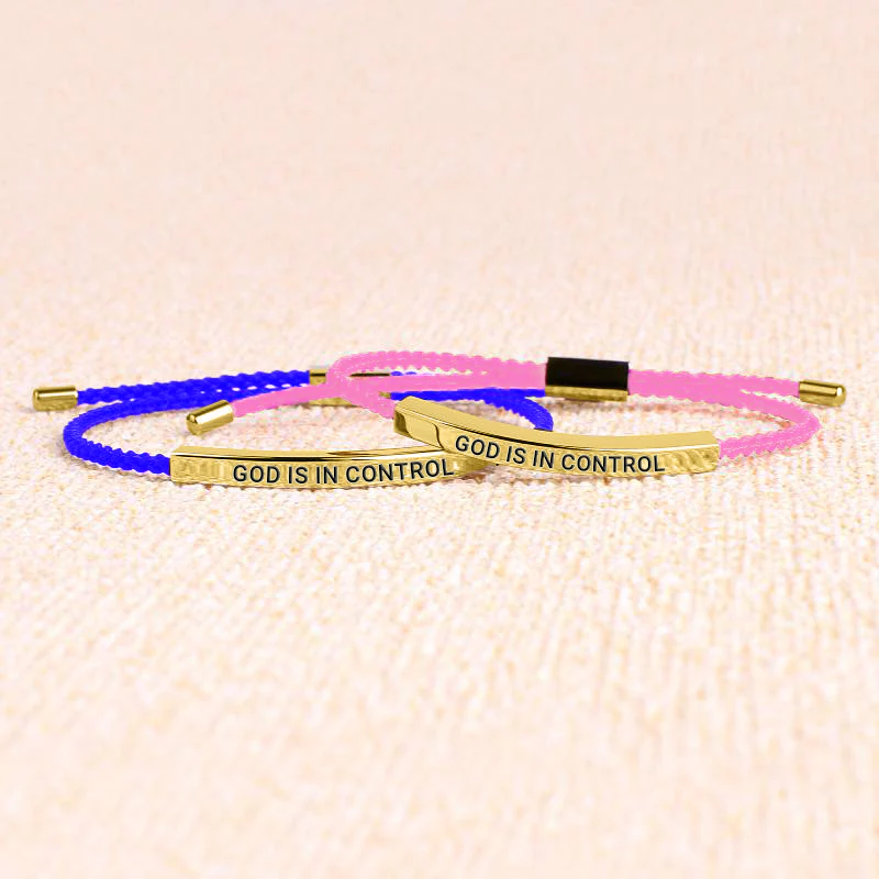God Is In Control Inspire Bracelet