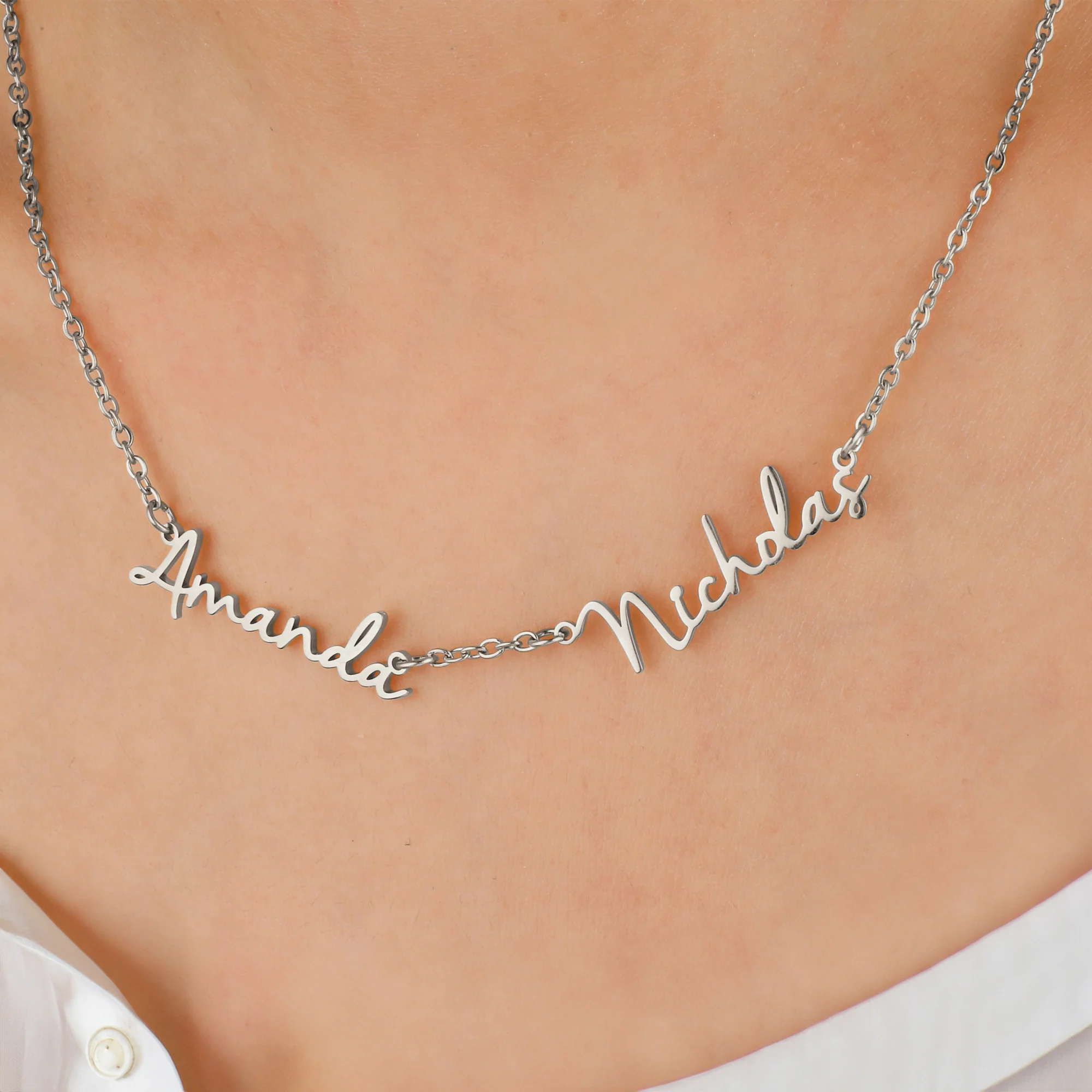 Fairy Multiple Name Necklace | Add Up to 4 Names