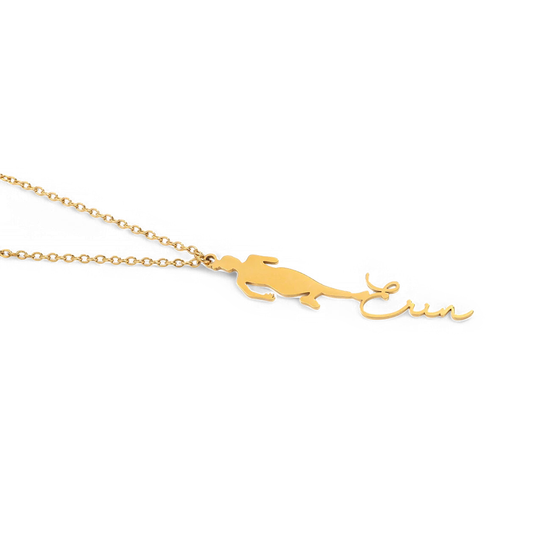 Runner Name Necklace