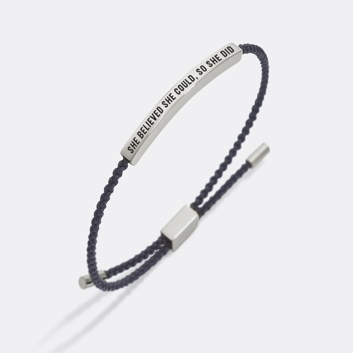 She Believed She Could, So She Did Inspire Bracelet