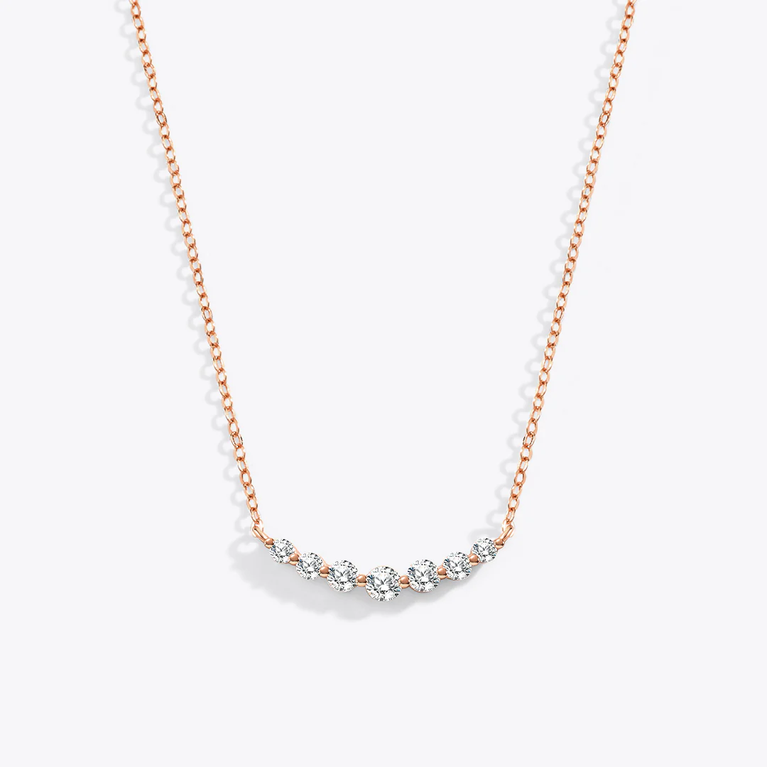 Classic Arc Diamond Necklace