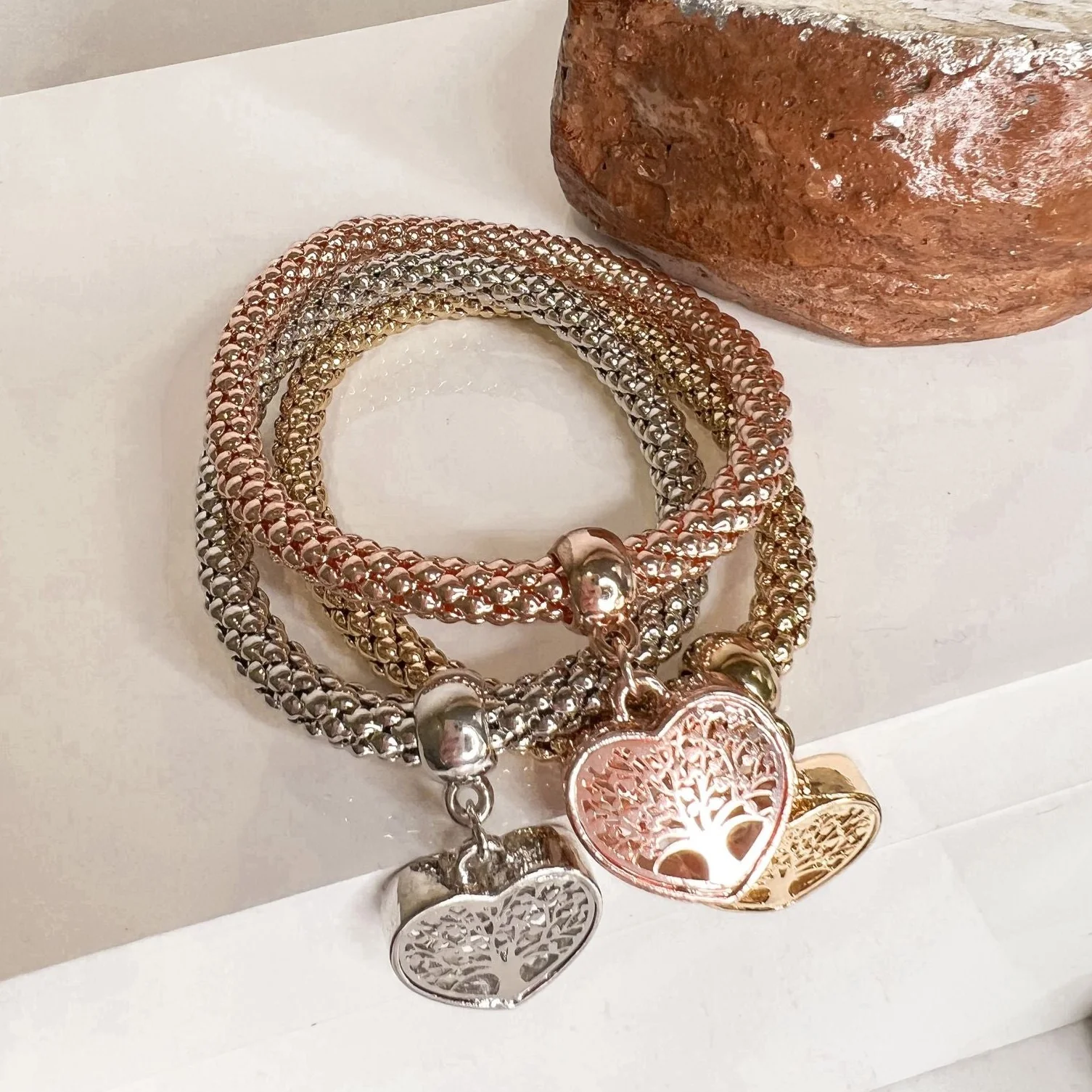 Tree of Life - Limited Edition Heart Charm Bracelet