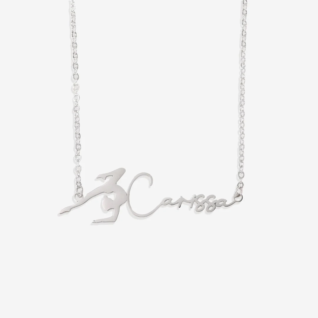Personalized Gymnastics Necklace