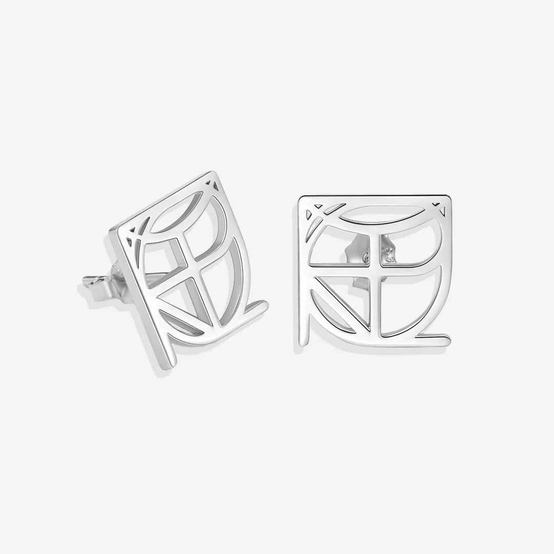 Monogram Name Earrings