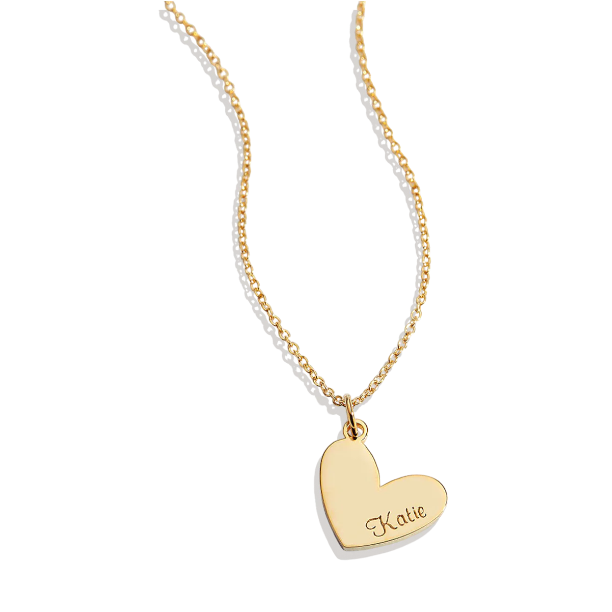 Personalized Heart Name Necklace