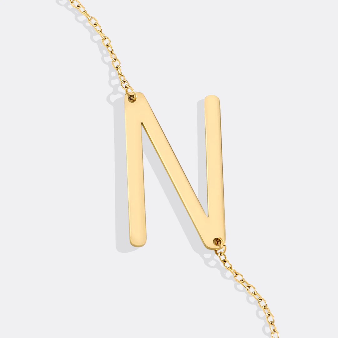 Statement Initial Necklace