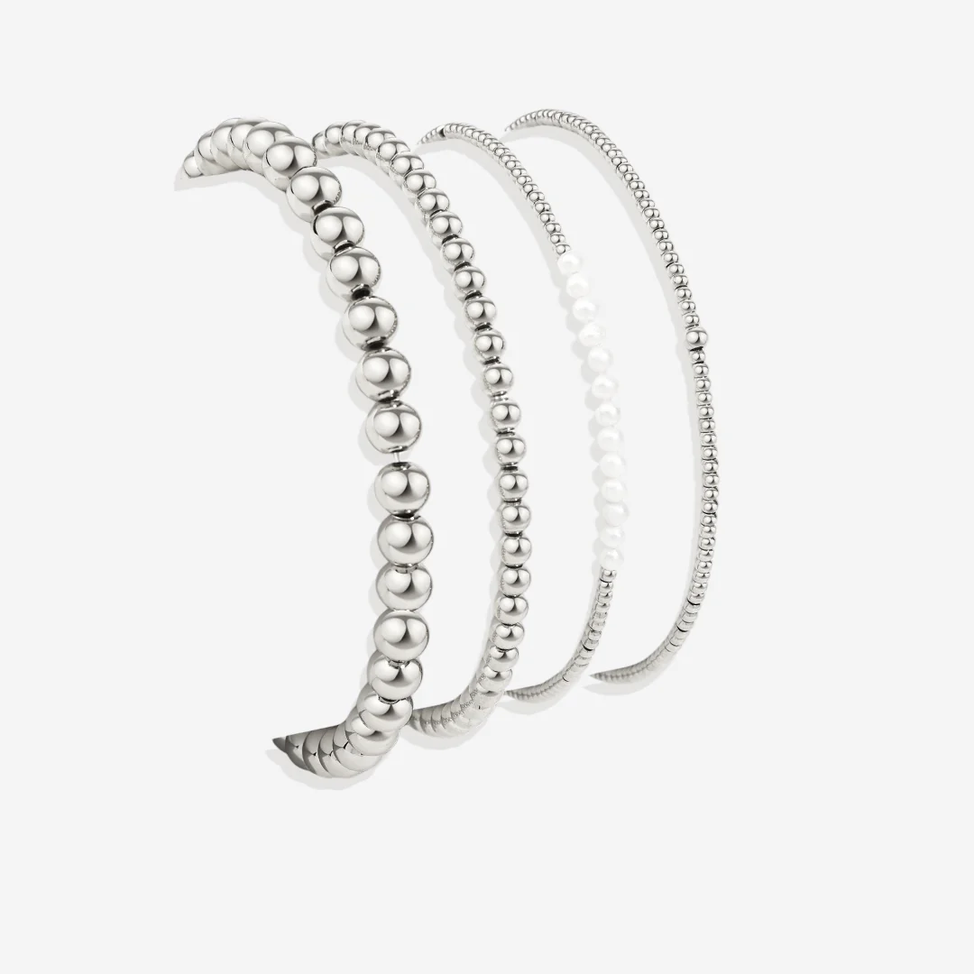 Everyday Pearl Bracelet Stacking Set