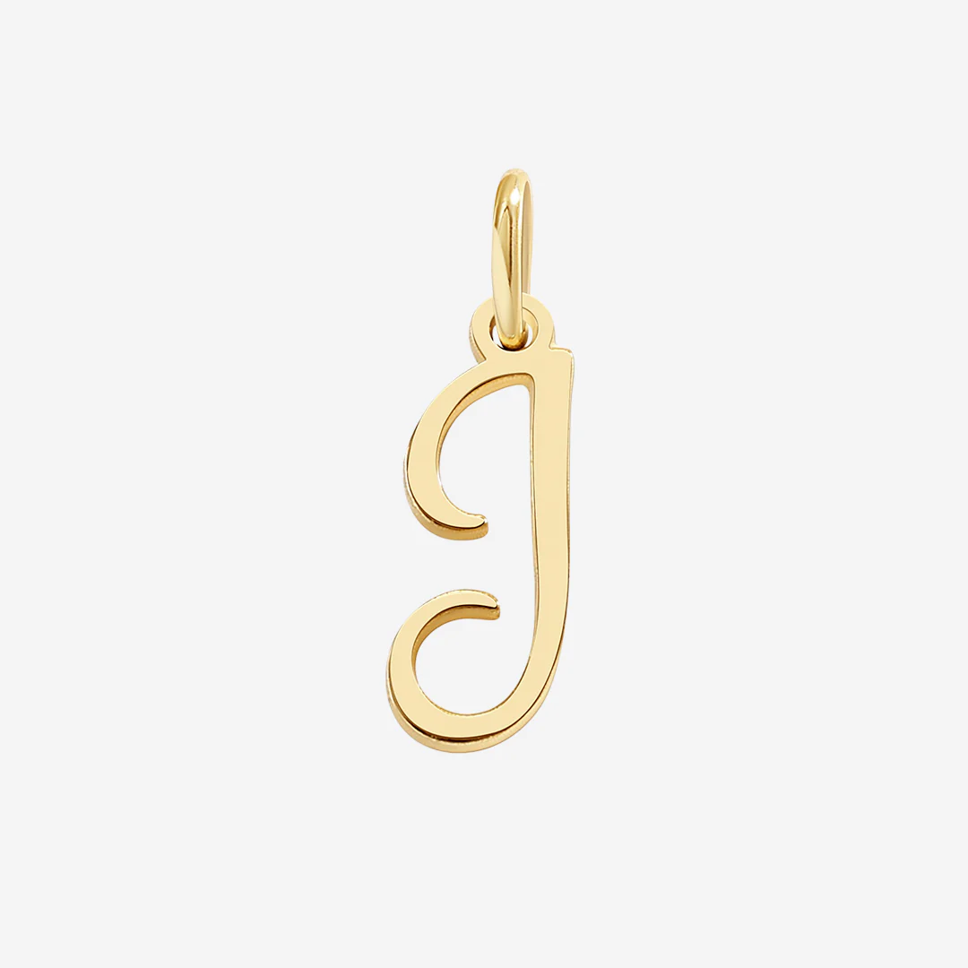Cursive Initial Charm