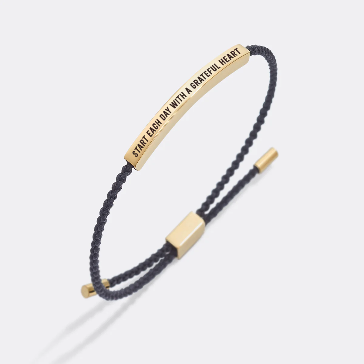 Start Each Day With A Greatful Heart Inspire Bracelet