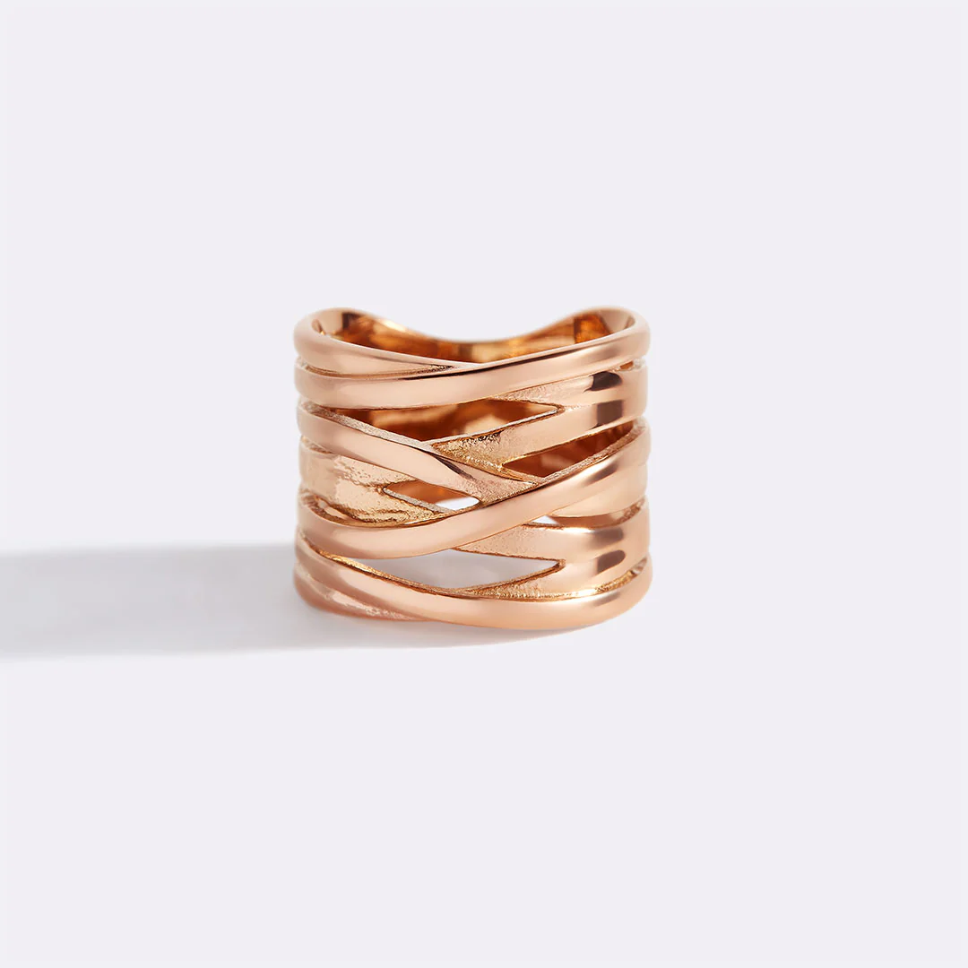 Wire Wrap Statement Ring