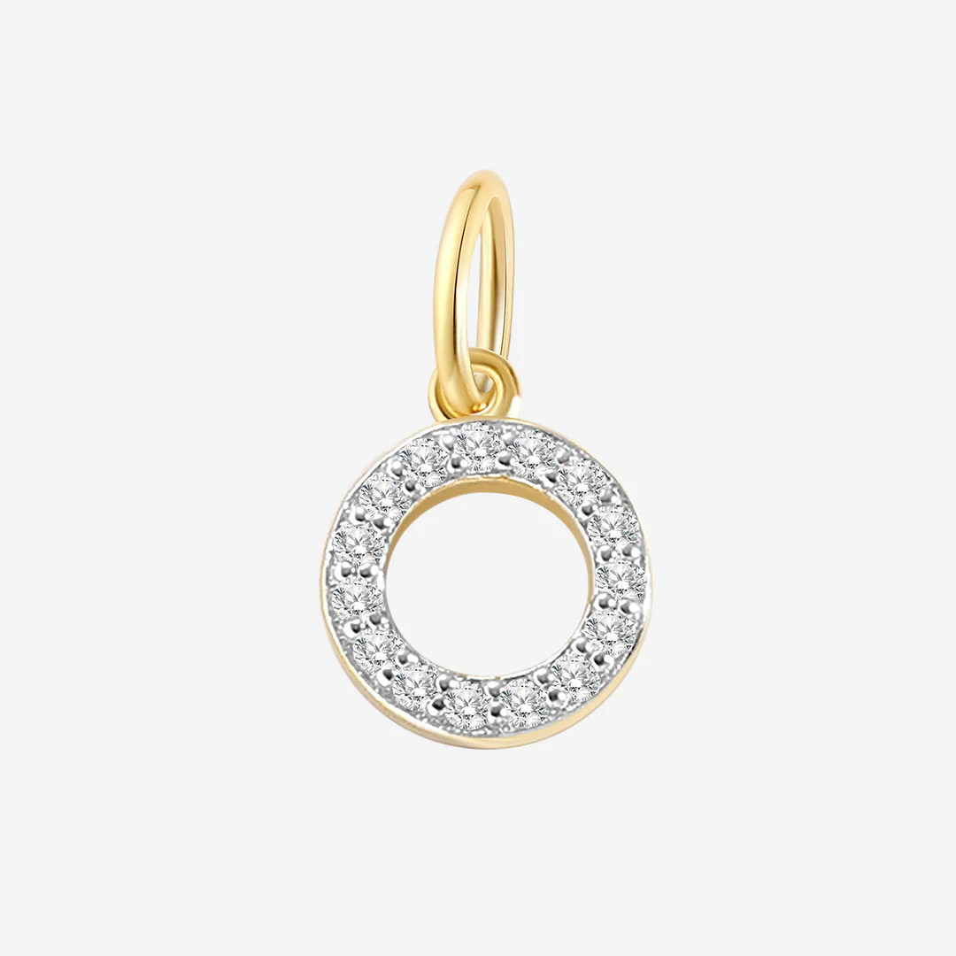 Diamond Initial Charm