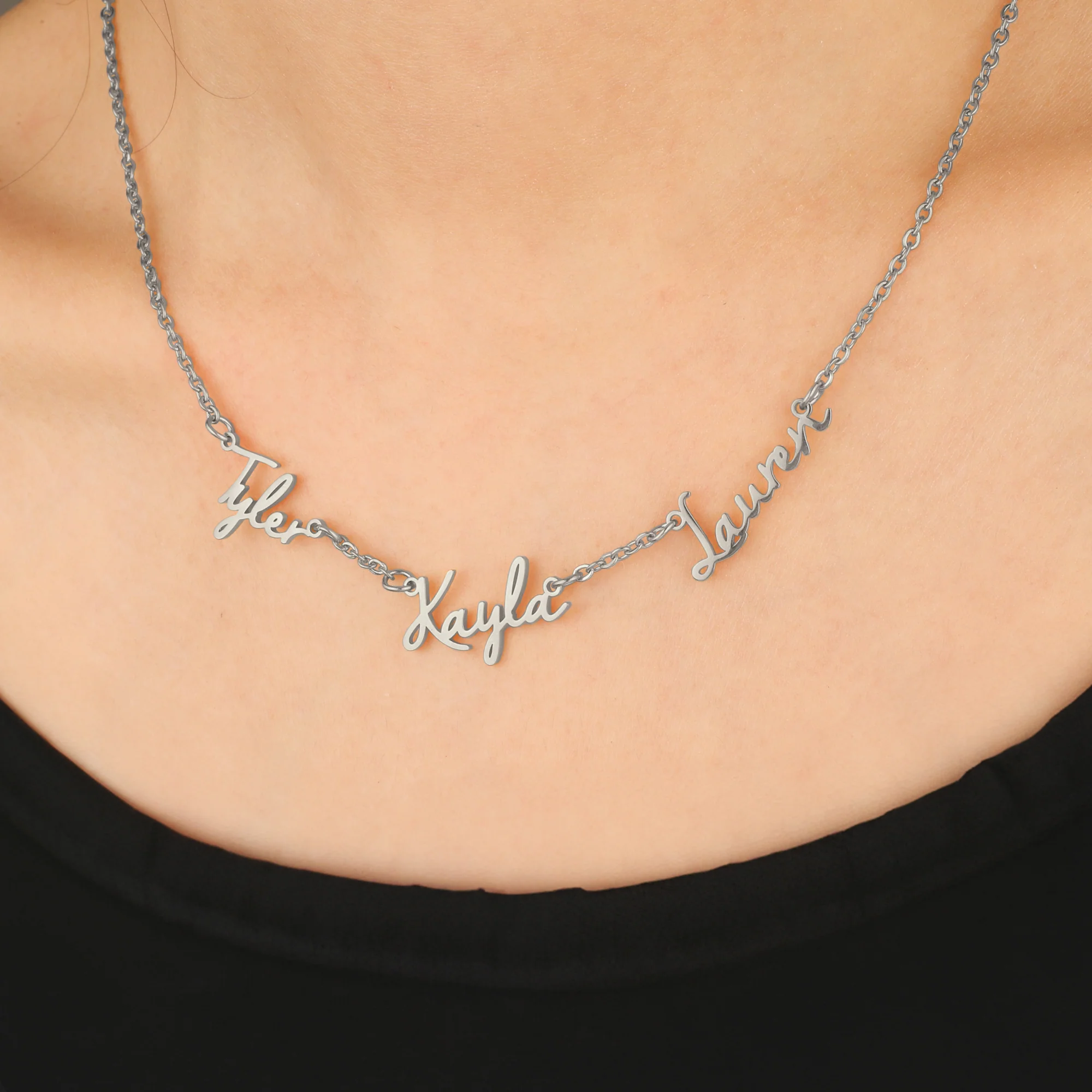 Fairy Multiple Name Necklace | Add Up to 4 Names