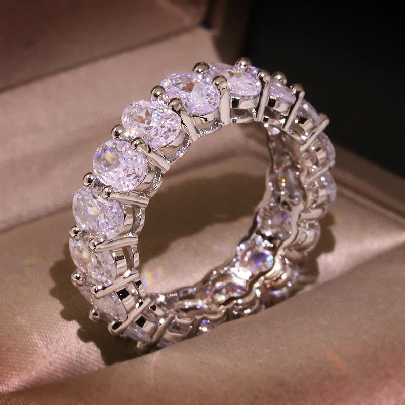 Oval Eternity Ring