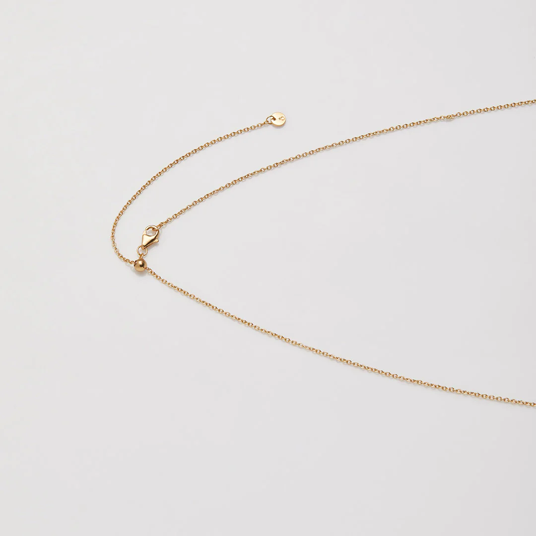 Italian Milano Sterling Silver Adjustable Chain Necklace