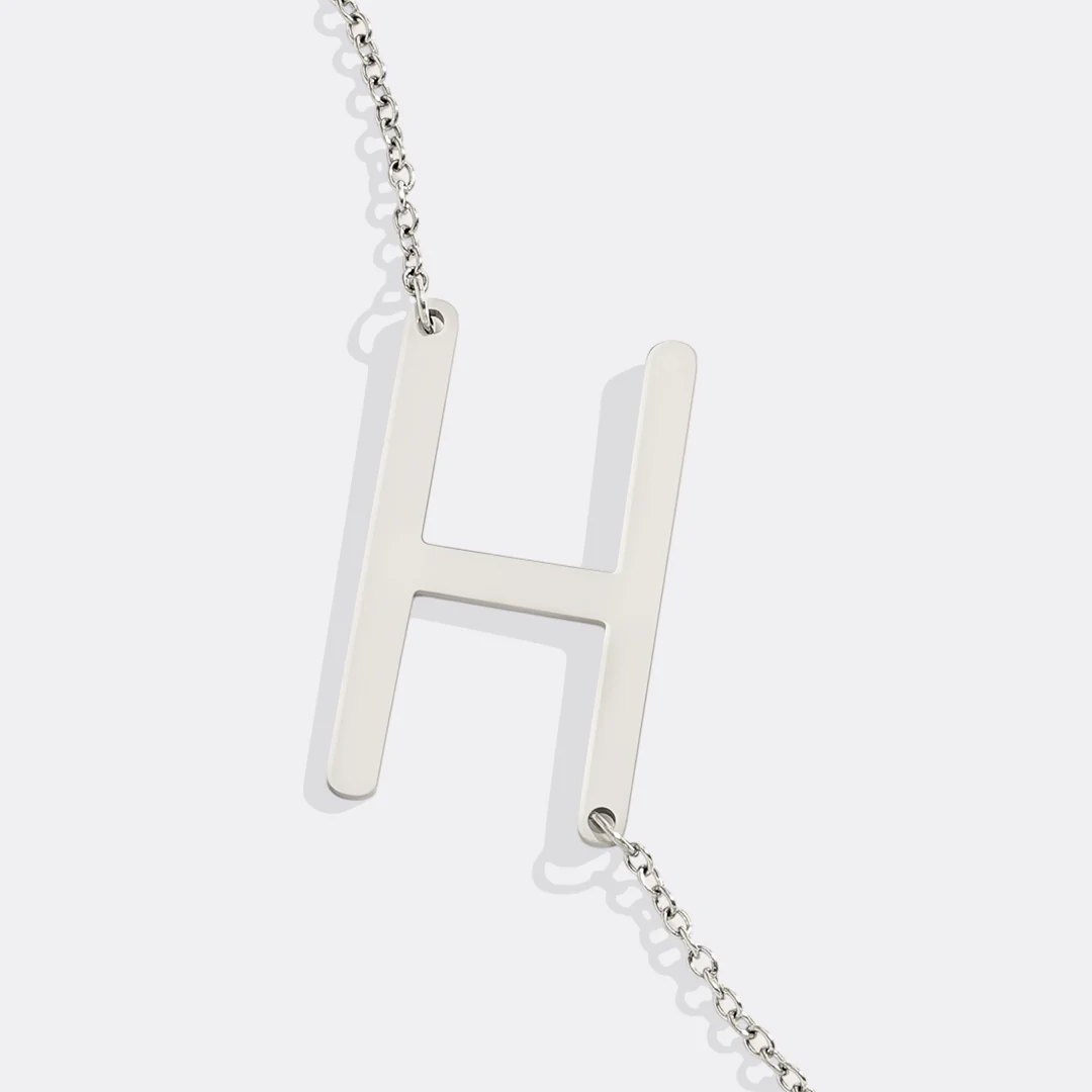 Statement Initial Necklace