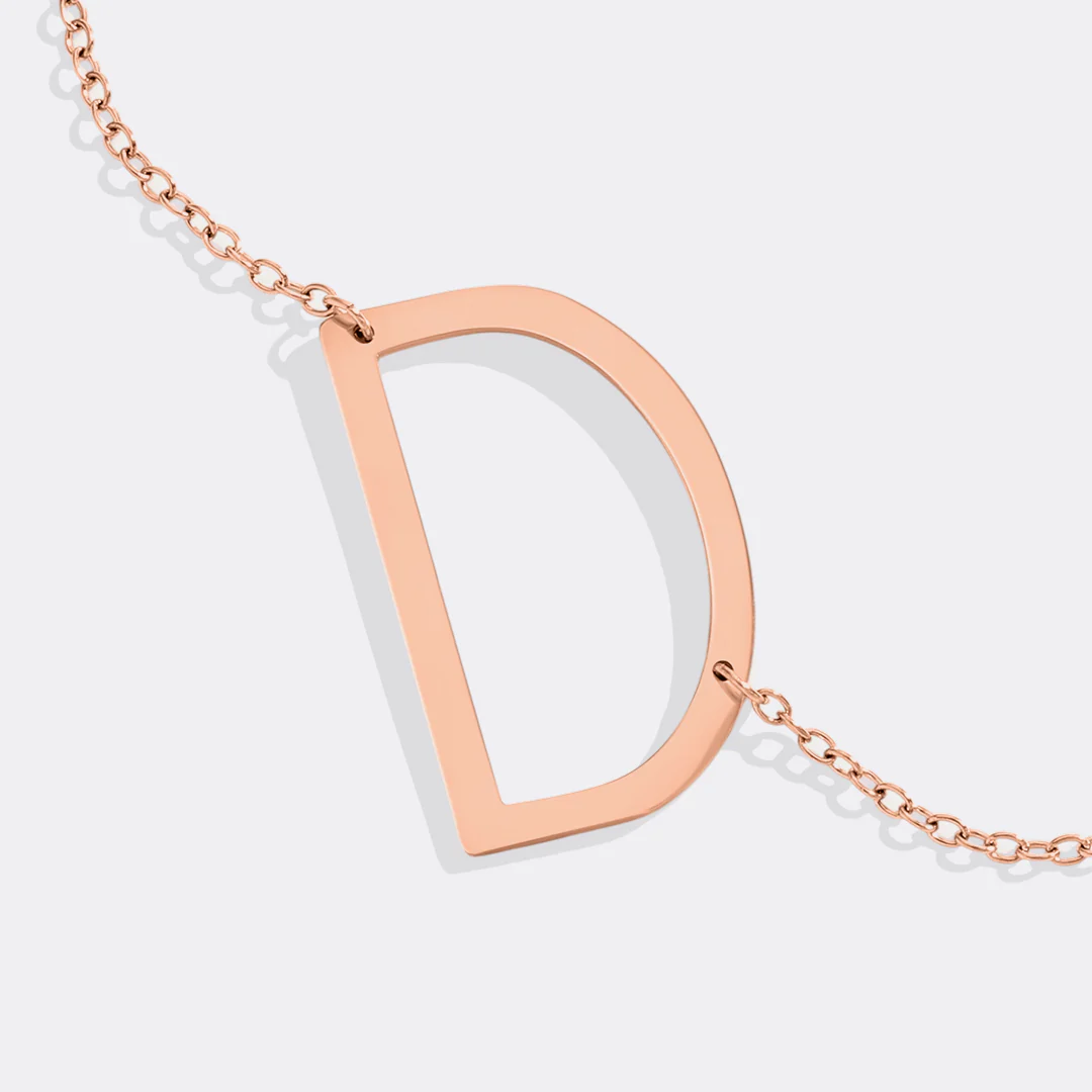 Statement Initial Necklace