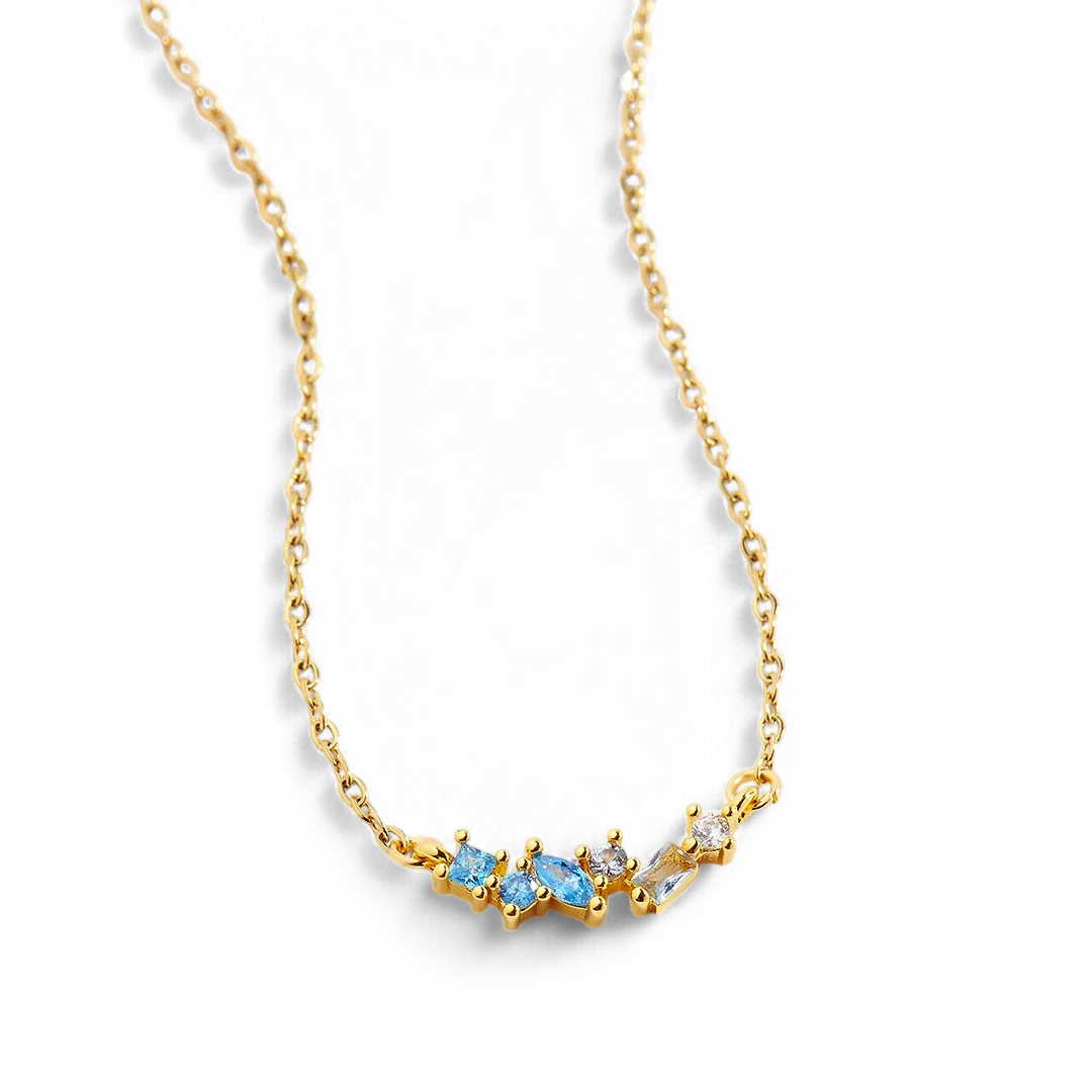 Ombre Birthstone Necklace