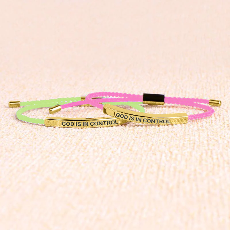 God Is In Control Inspire Bracelet