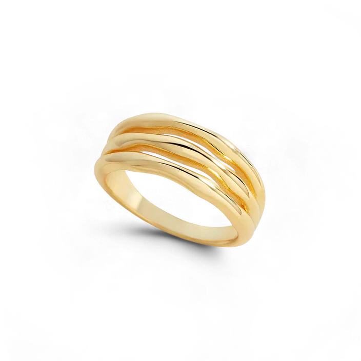 Gold Triple Ring