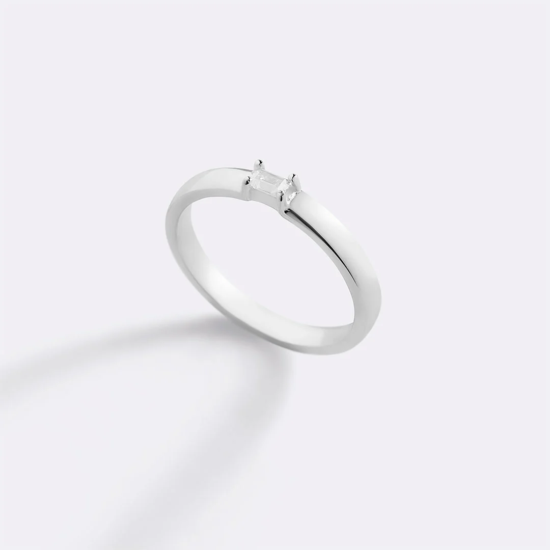 Baguette Diamond Band Ring