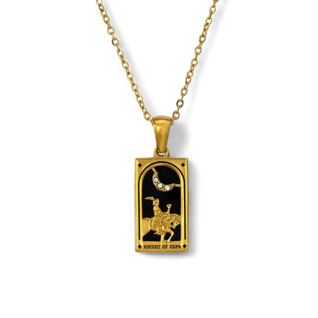 Knight of Cups Tarot Necklace