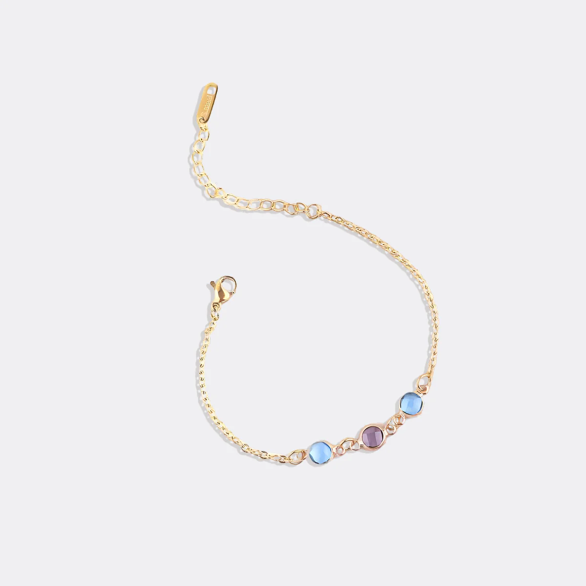 Personalized Birthstone Bracelet