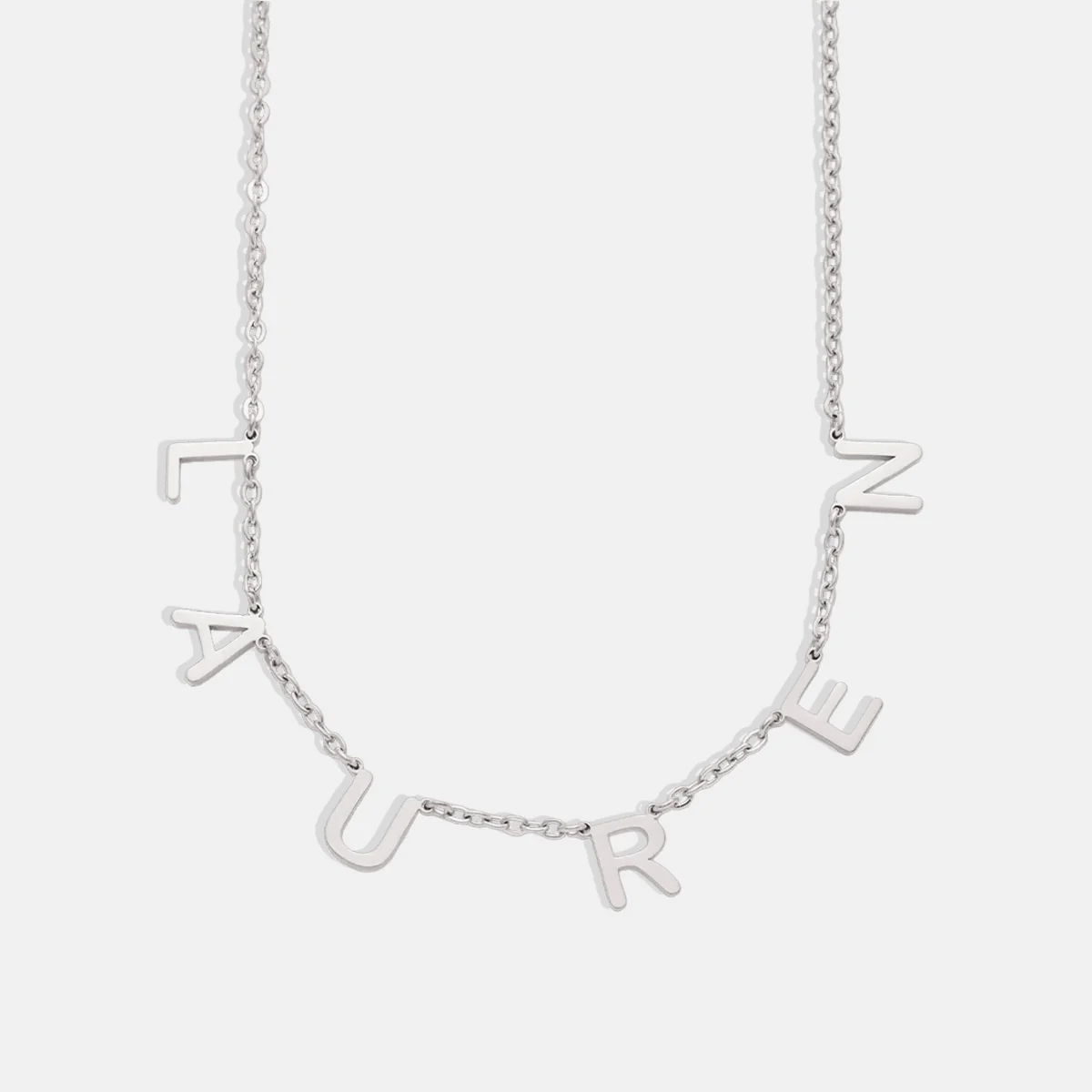 Custom Letter Name Necklace