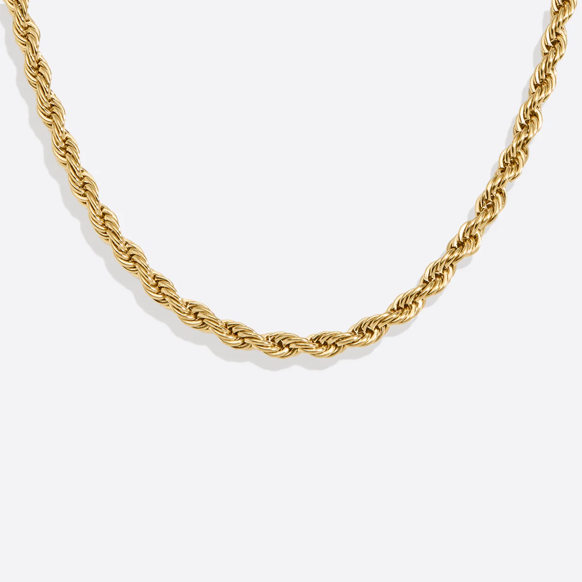 4mm Rope Chain Necklace