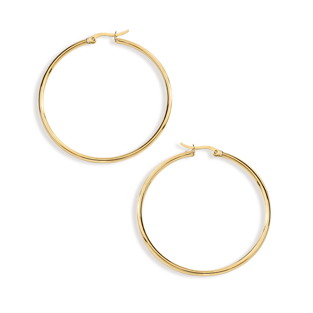 Lynette Large Hoop Earrings