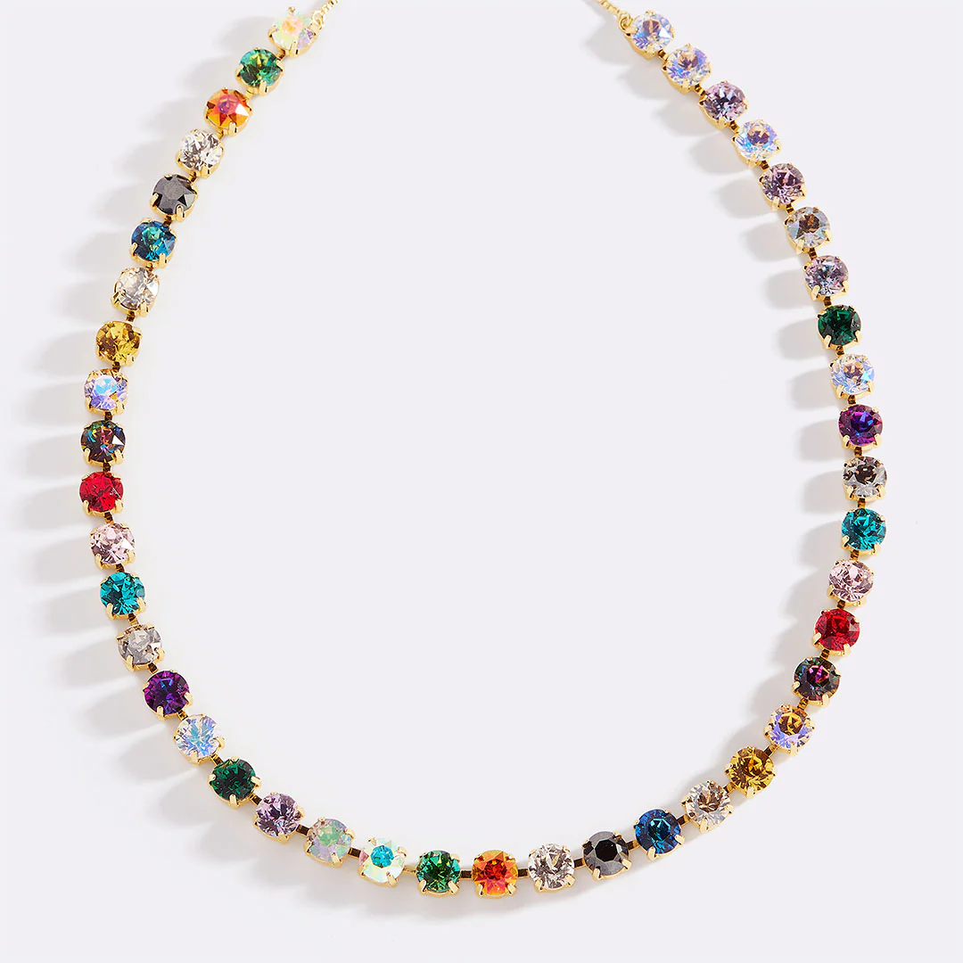Ombré Crystal Adjustable Necklace