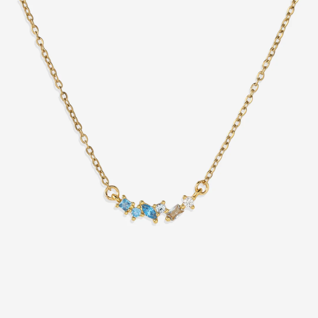 Ombre Birthstone Necklace