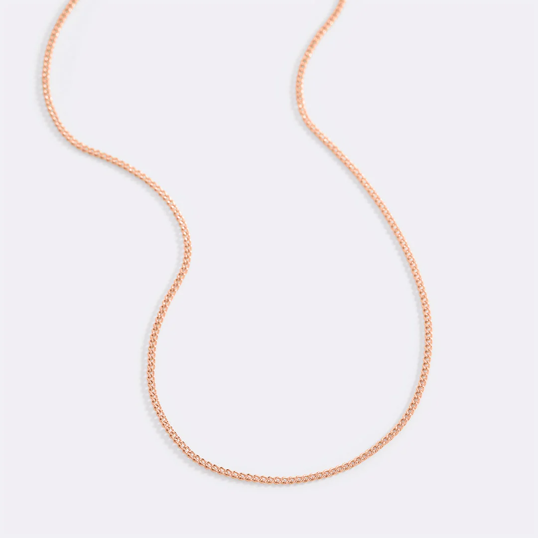 Italian Milano Sterling Silver Adjustable Chain Necklace