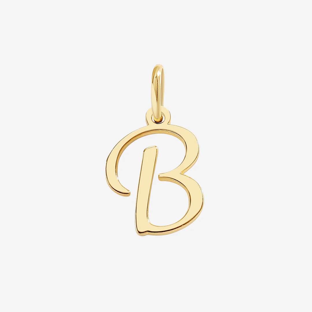 Cursive Initial Charm