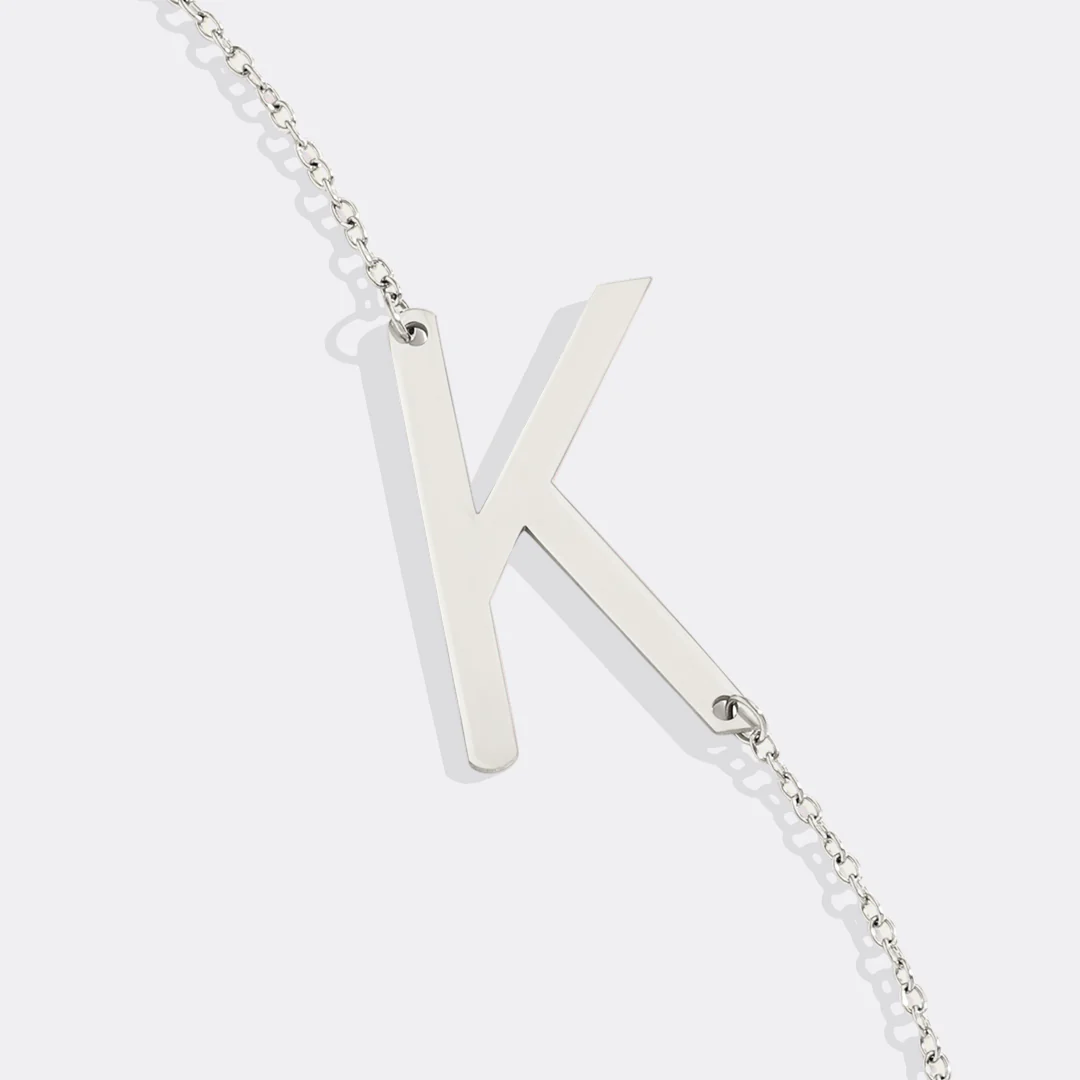 Statement Initial Necklace