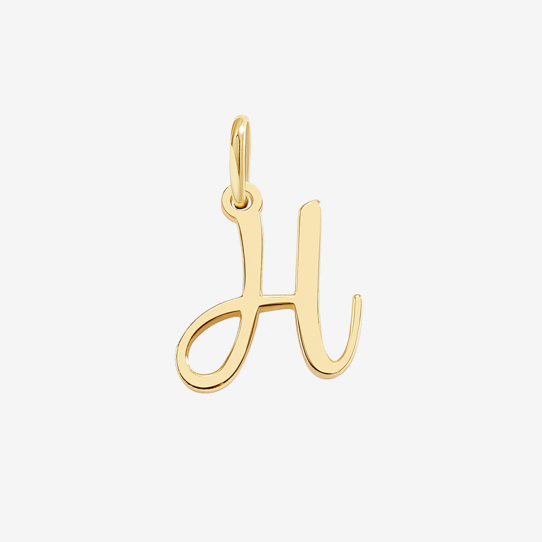 Cursive Initial Charm