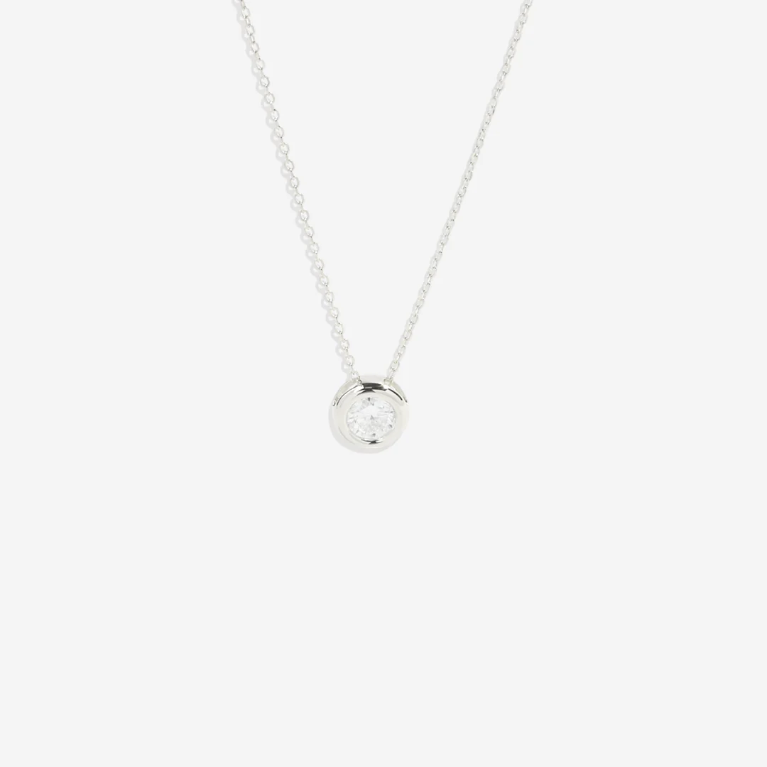 Bubble Solitaire Necklace