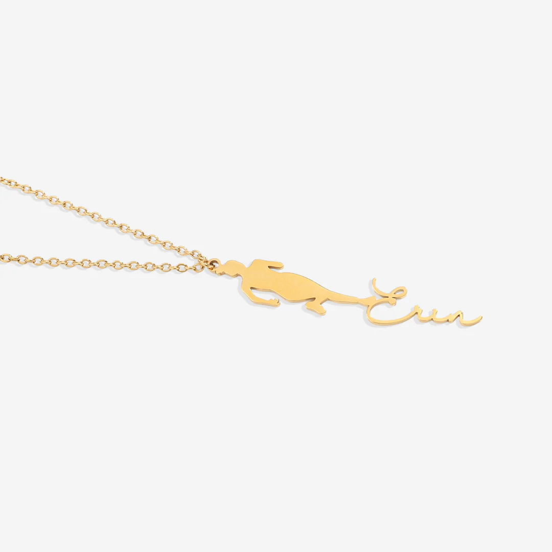 Runner Name Necklace