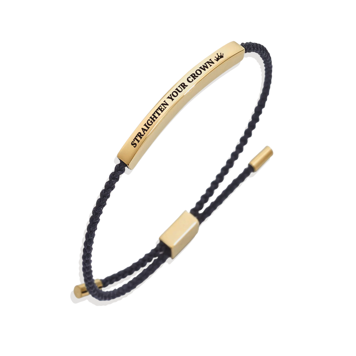 Remember Who You Are and Straighten Your Crown Inspire Bracelet